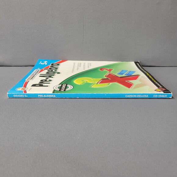 Kelley Wingate Pre-Algebra Workbook Grades 5-8 Carson Dellosa Common Core Math - Picture 5 of 16